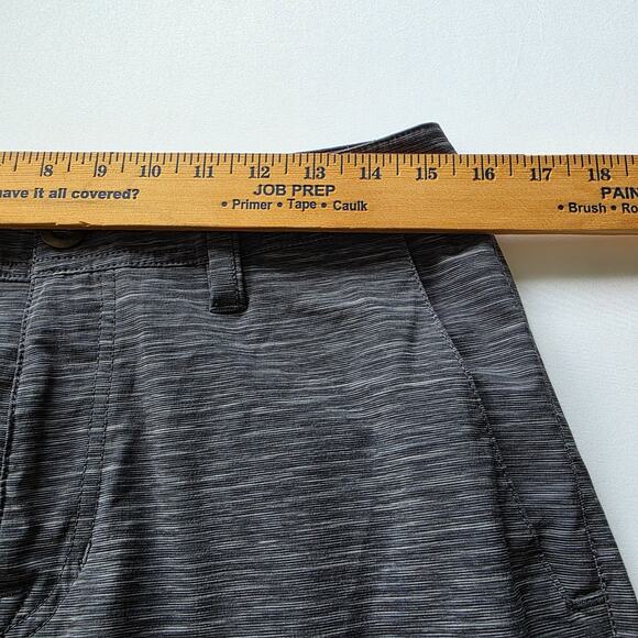 Volcom Shorts Mens 30 Heathered Gray Surf & Turf Hybrid 4 Way Stretch - Picture 10 of 11